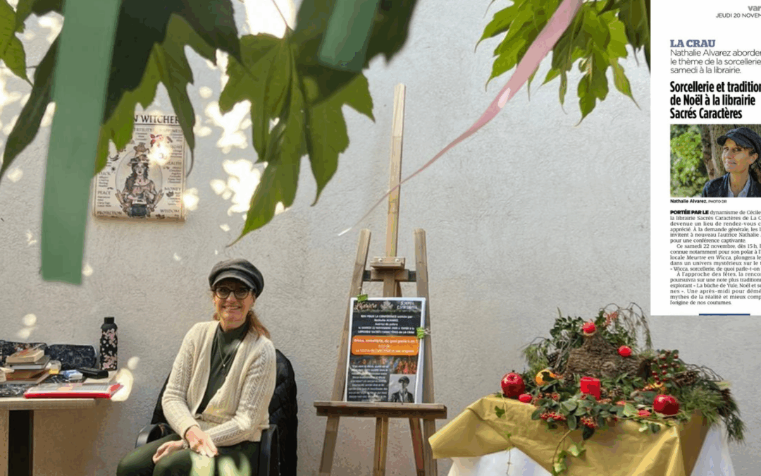 CONFÉRENCE SUR LA WICCA, LA SORCELLERIE à LA CRAU